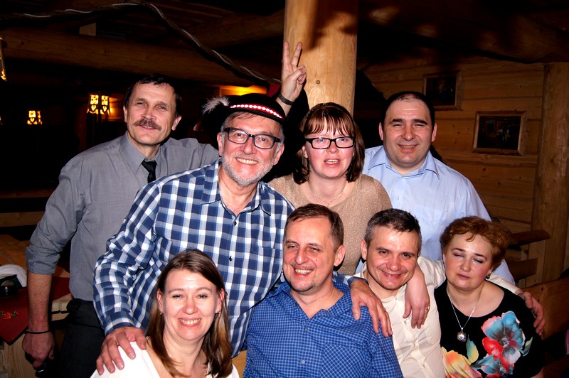 Nos amis jumeleurs polonais groupe