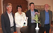 Empfang in der Schrannenhalle/Rathaus Kempten durch Bürgermeisterin Sybille Knott empfang rathaus 170